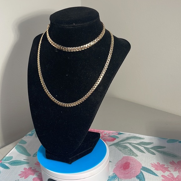 Brand new: Set:Elegant 14k laminated gold. Quality:750. - Picture 12 of 17